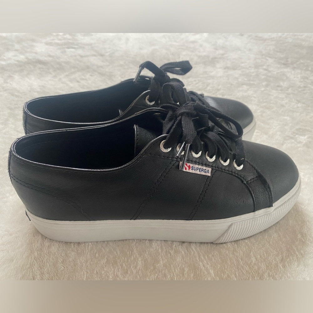 Superga Shoes Size 10W Color Black - Picture 9 of 9